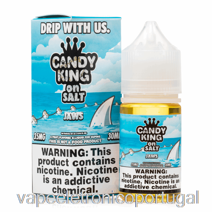 Vape Eletrônico Jaws - Candy King On Salt - 30ml 50mg